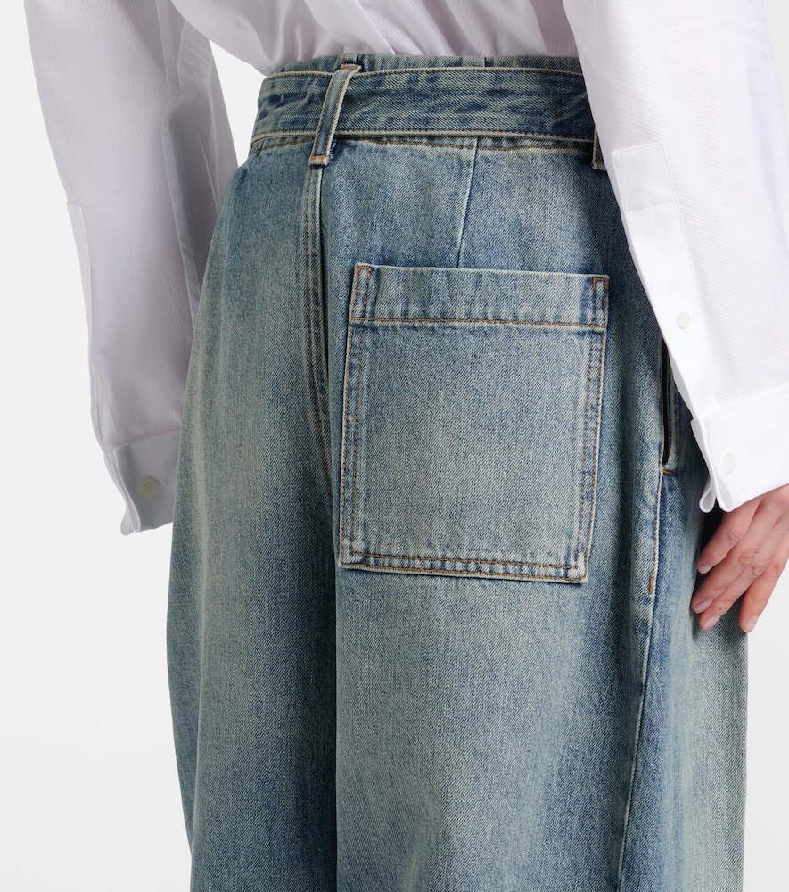 Loewe Loewe Pleated Wide-leg Jeans 