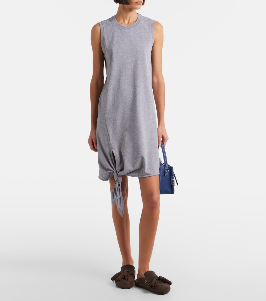  Jw Anderson Jw Anderson Midikleid Aus Baumwoll-jersey 