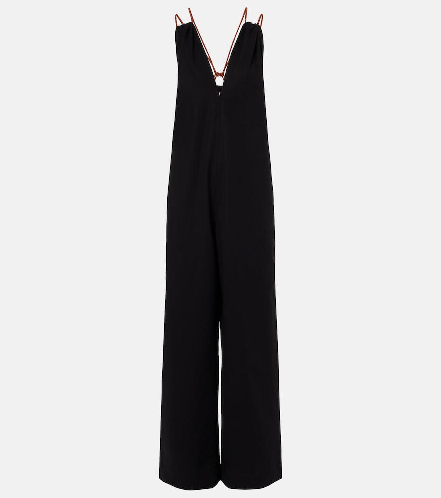 Plan C Jumpsuit in crêpe di cotone