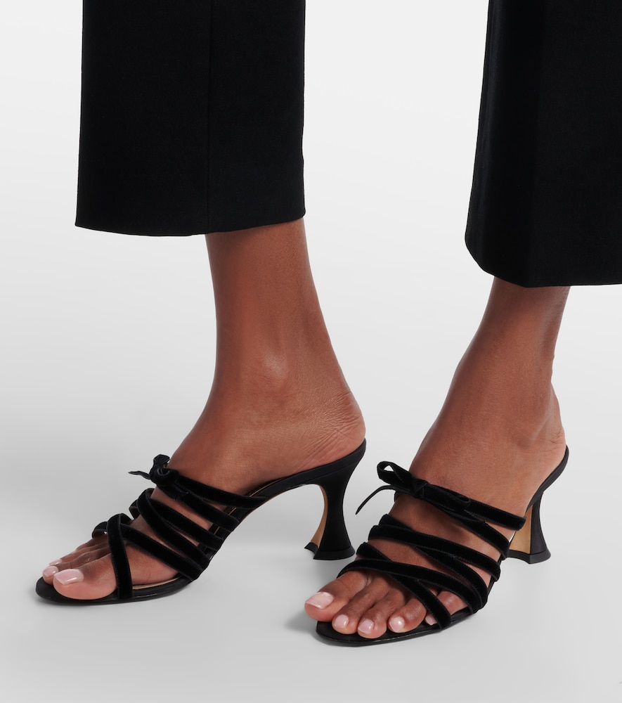 Clementel 70 Velvet Mules