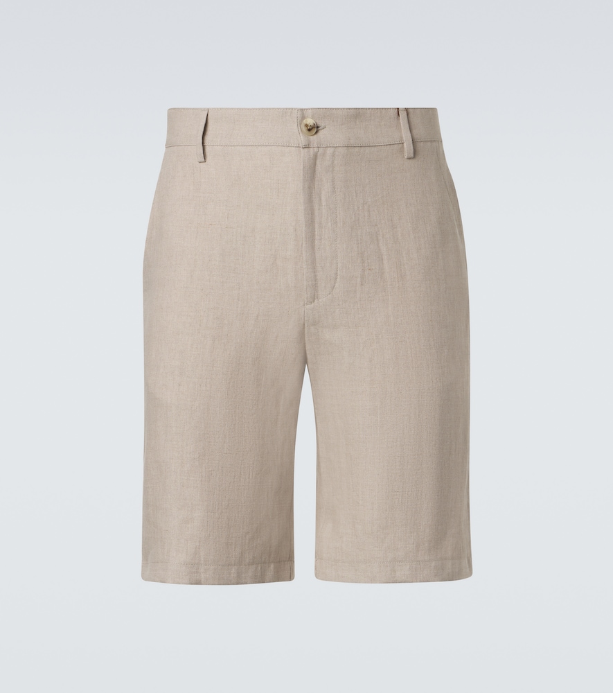 Canali Linen Bermuda shorts　Canali リネンバミューダショーツ Canali