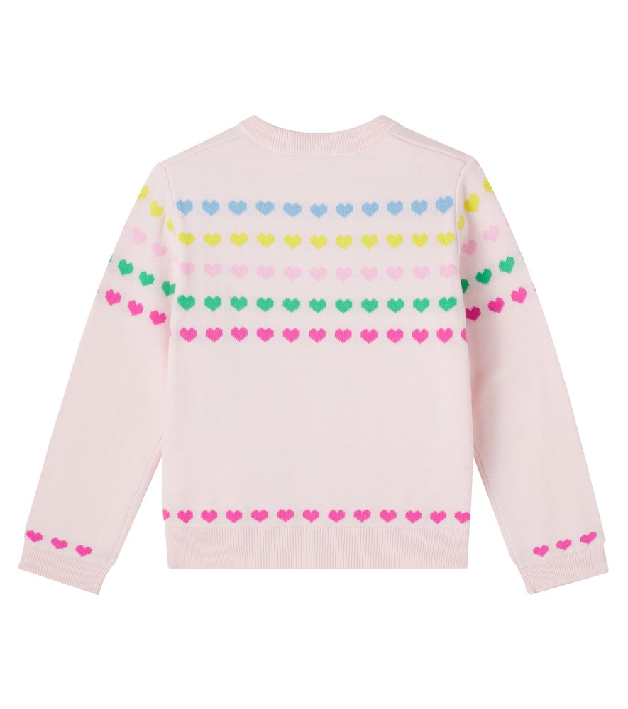  Bonton Bonton Laligne Jacquard Cotton Cardigan 