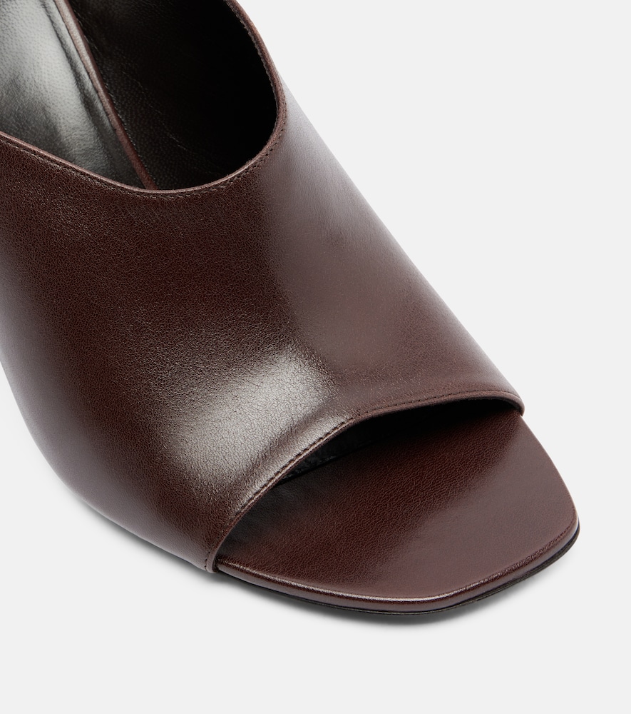  Versace Versace Giulietta Leather Mules 