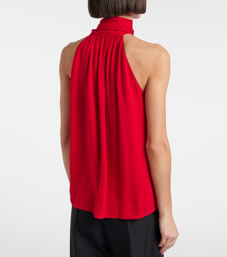  Valentino Valentino Silk Georgette Blouse 