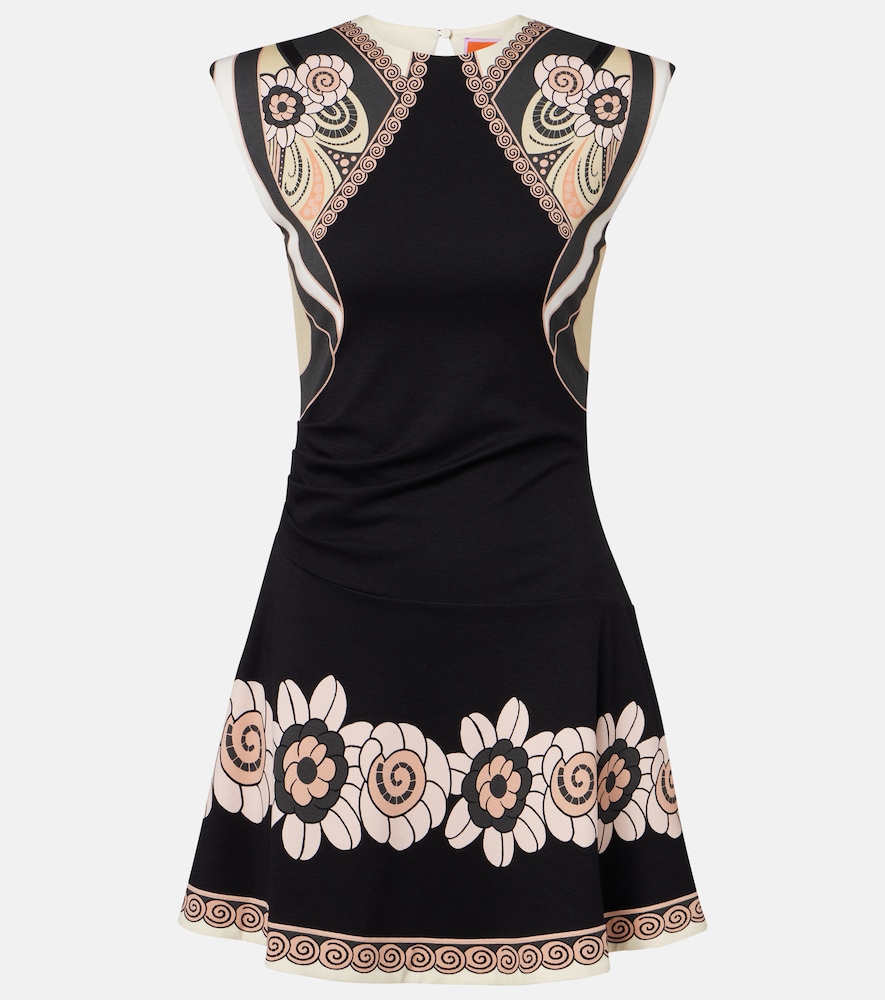 La Doublej Women's Multicoloured Lela Printed Jersey Minidress UK Size 16 - Mytheresa