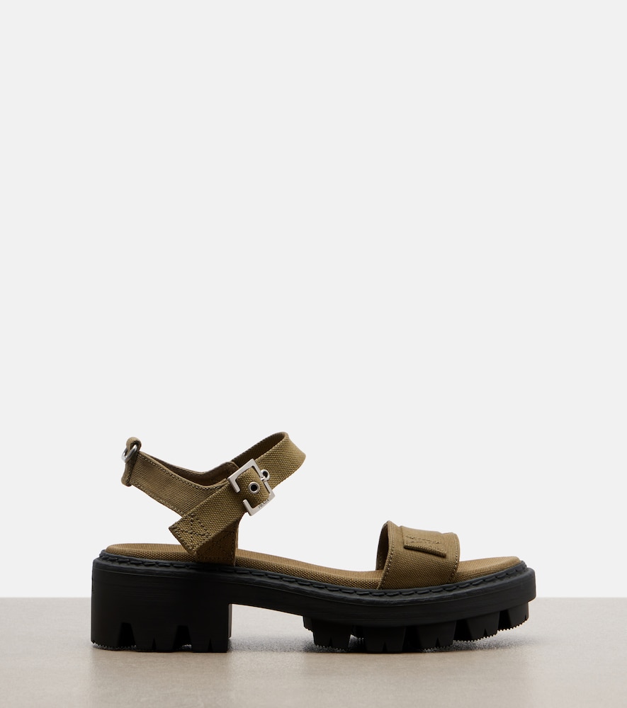  Prada Prada Canvas Sandals 