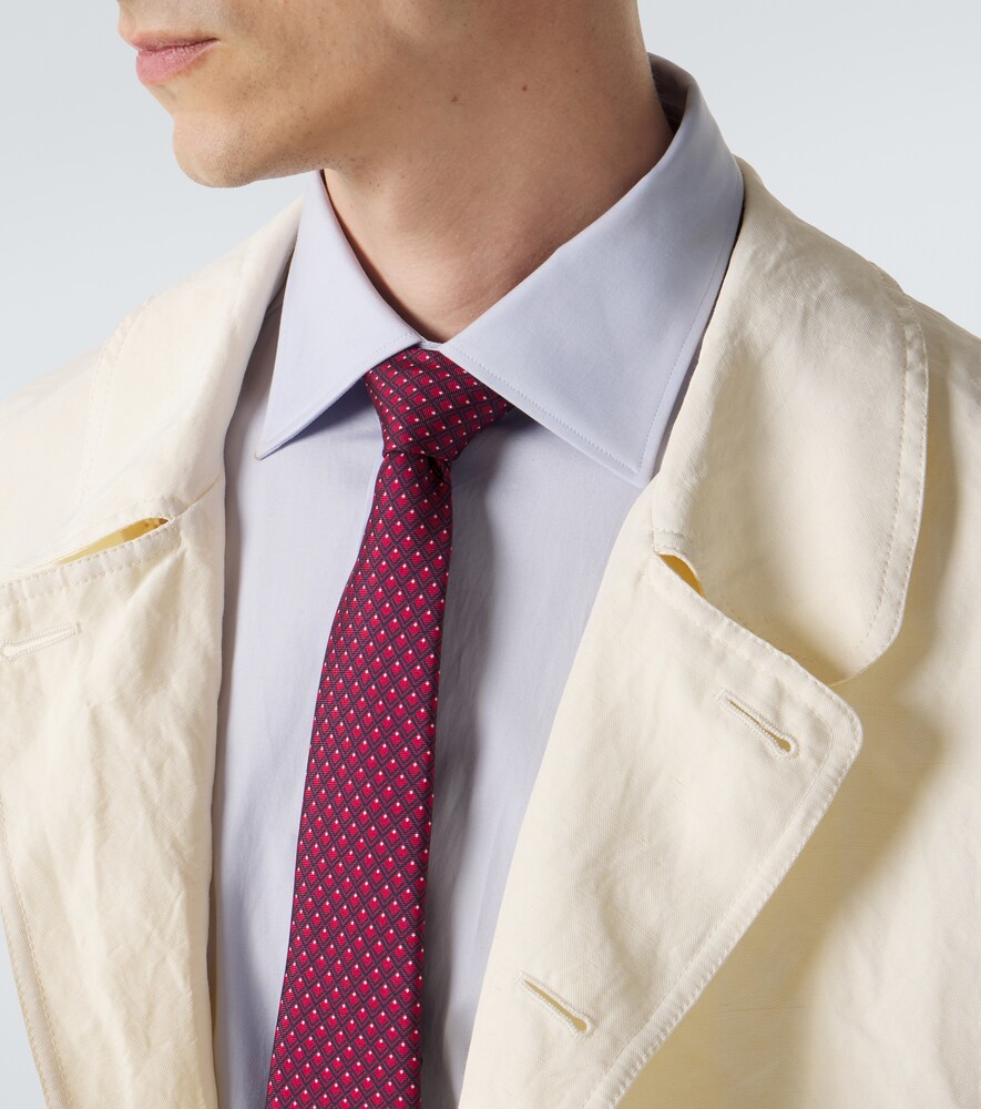  Giorgio Armani Giorgio Armani Archivio Krawatte Aus Seiden-jacquard 