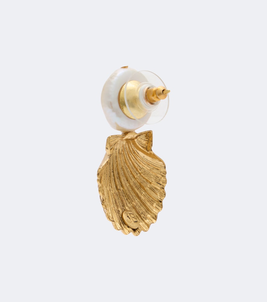Laguna Faux Pearl Drop Earrings