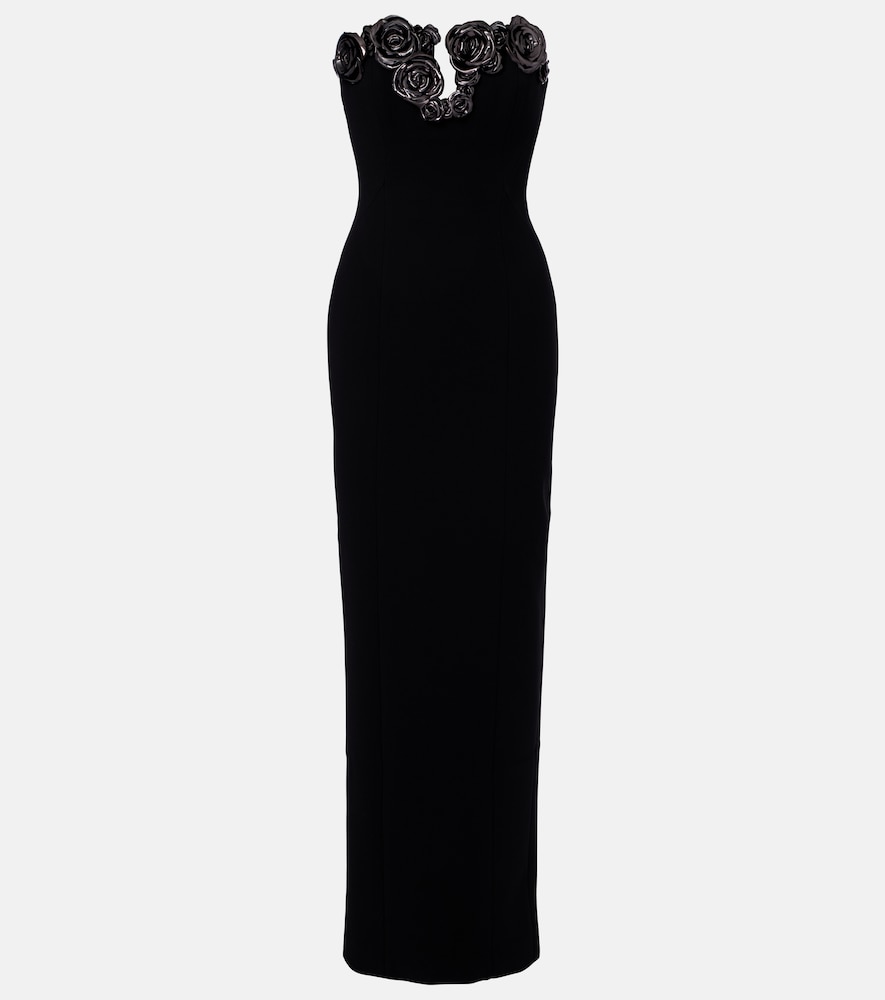 Rachel Gilbert Mirage floral-appliqué bustier gown | Thumbnail 6 Rachel Gilbert Mirage floral-appliqué bustier gown | Thumbnail 6