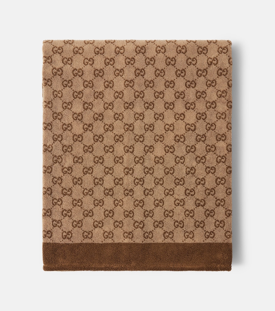 Gucci Unisex Beige Gg Cotton Terry Towel - Mytheresa
