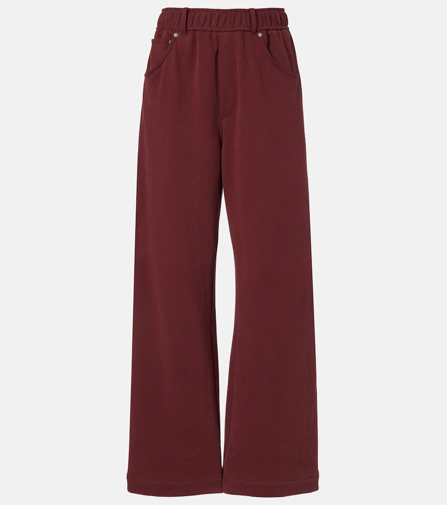 Brunello Cucinelli Women's Brown Cotton Jersey Sweatpants UK Size 8 - Mytheresa