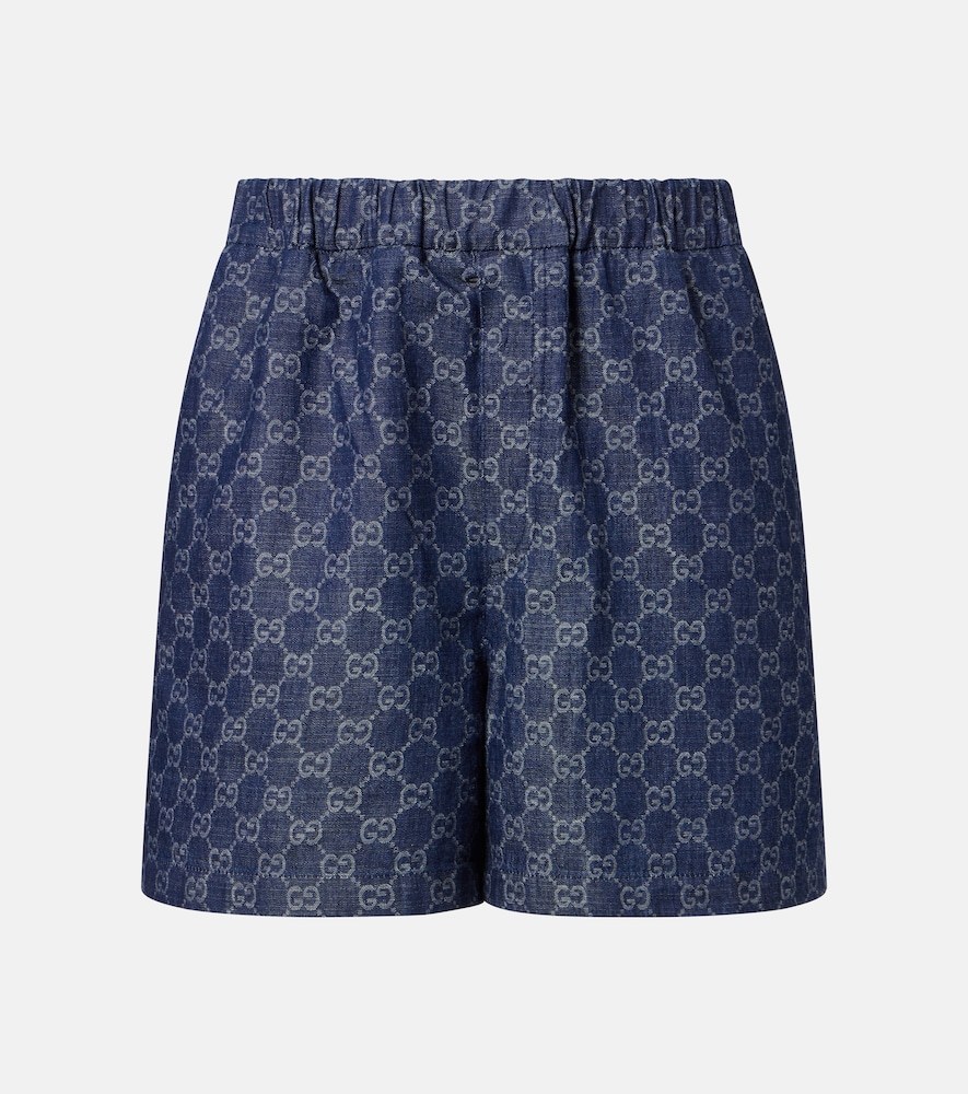 Shorts di jeans GG