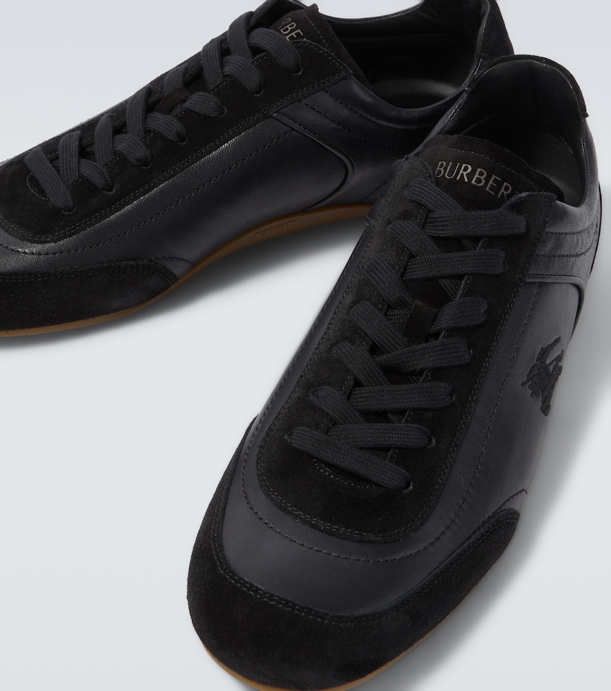  Burberry Burberry Knight Runner Leather Sneakers 