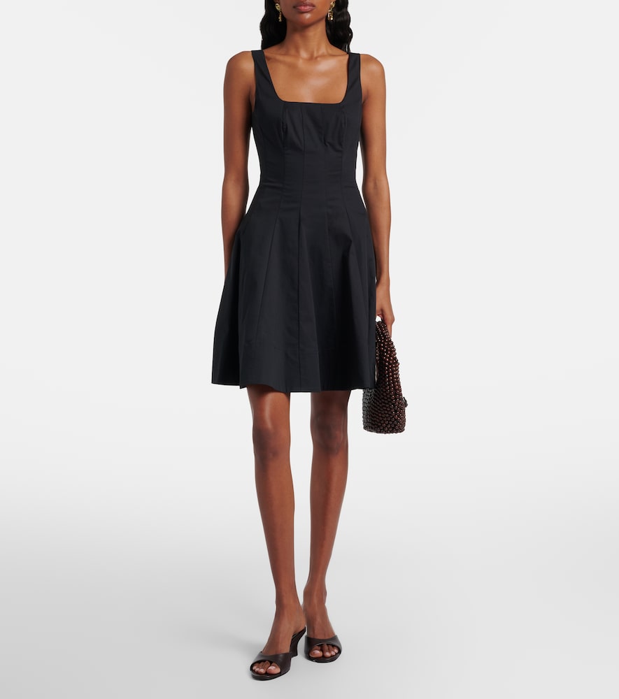 Staud Wells cotton minidress