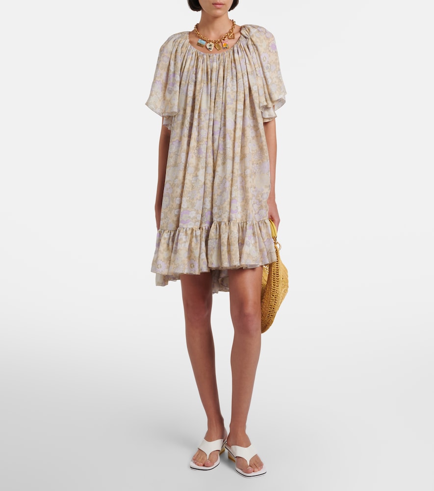 Chloé Swimming Cool Patent Leather Thong Sandals