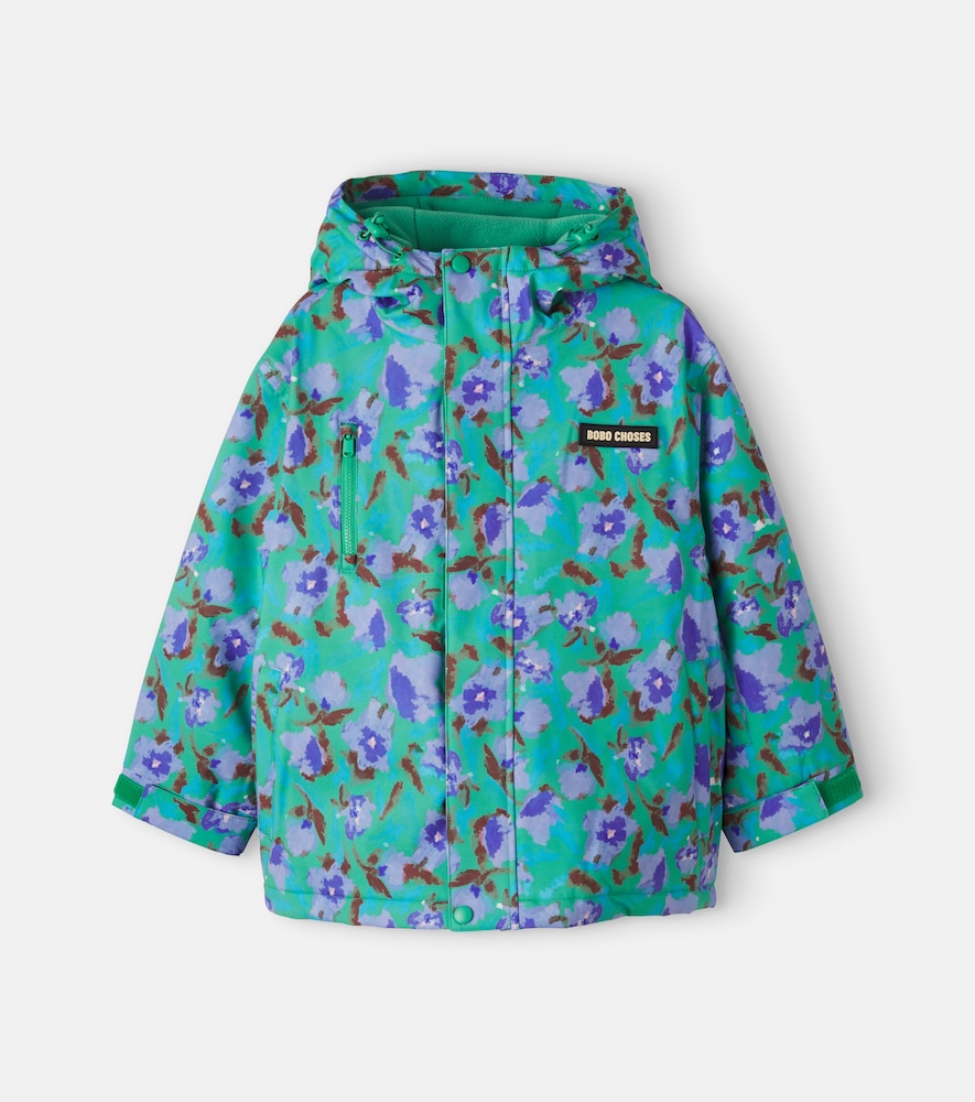 Bobo Choses Floral Ski Jacket In Multicoloured