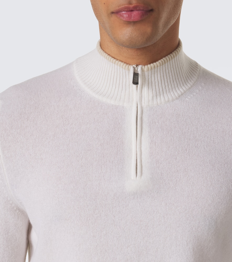 Cashmere Half-Zip Sweater