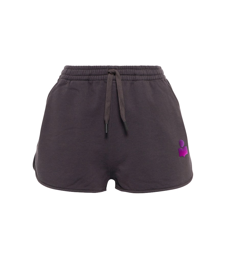 Marant Etoile Mifikiae cotton-blend jersey shorts