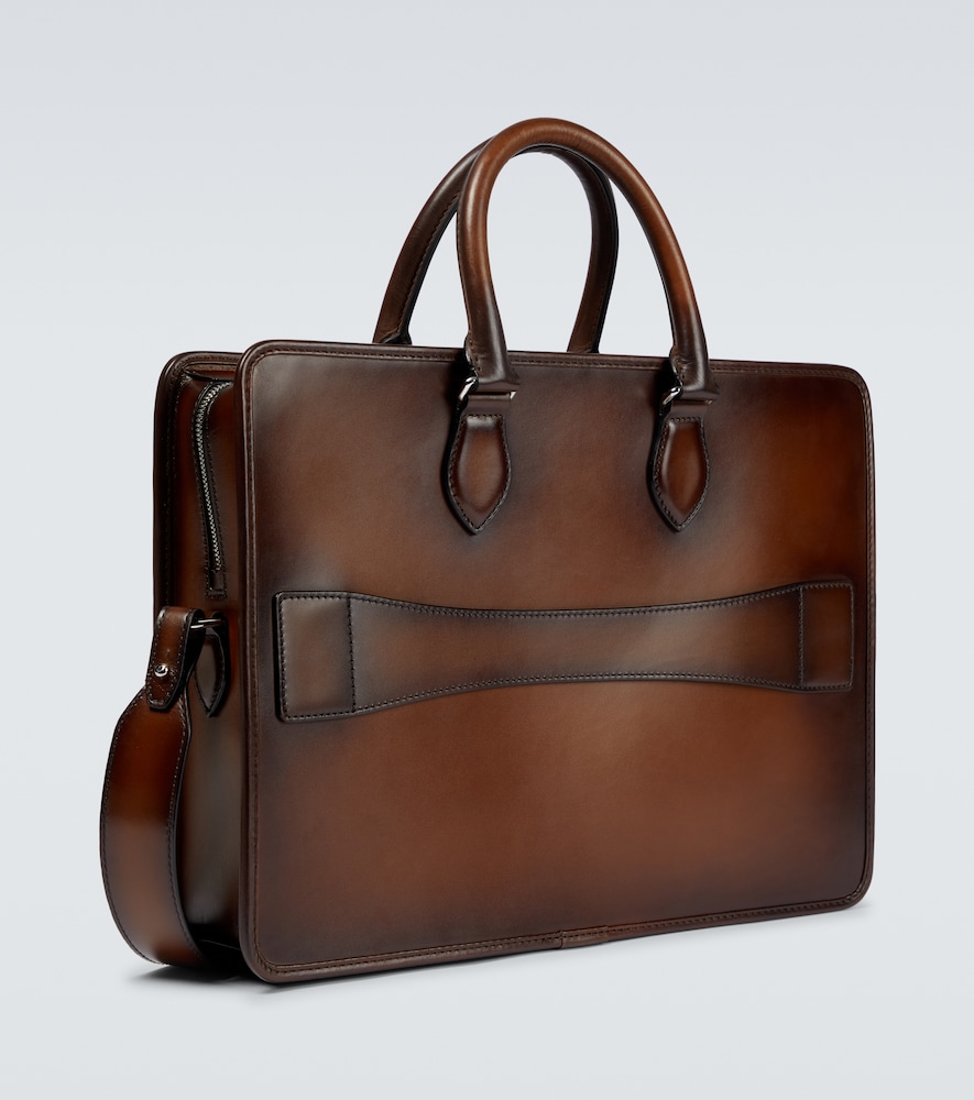  Berluti Berluti Un Jour Leather Briefcase 