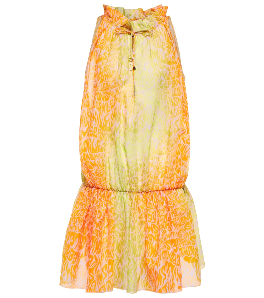 Stella McCartney Stella McCartney Printed cotton minidress　ステラ マッカートニー プリント コットン ミニドレス