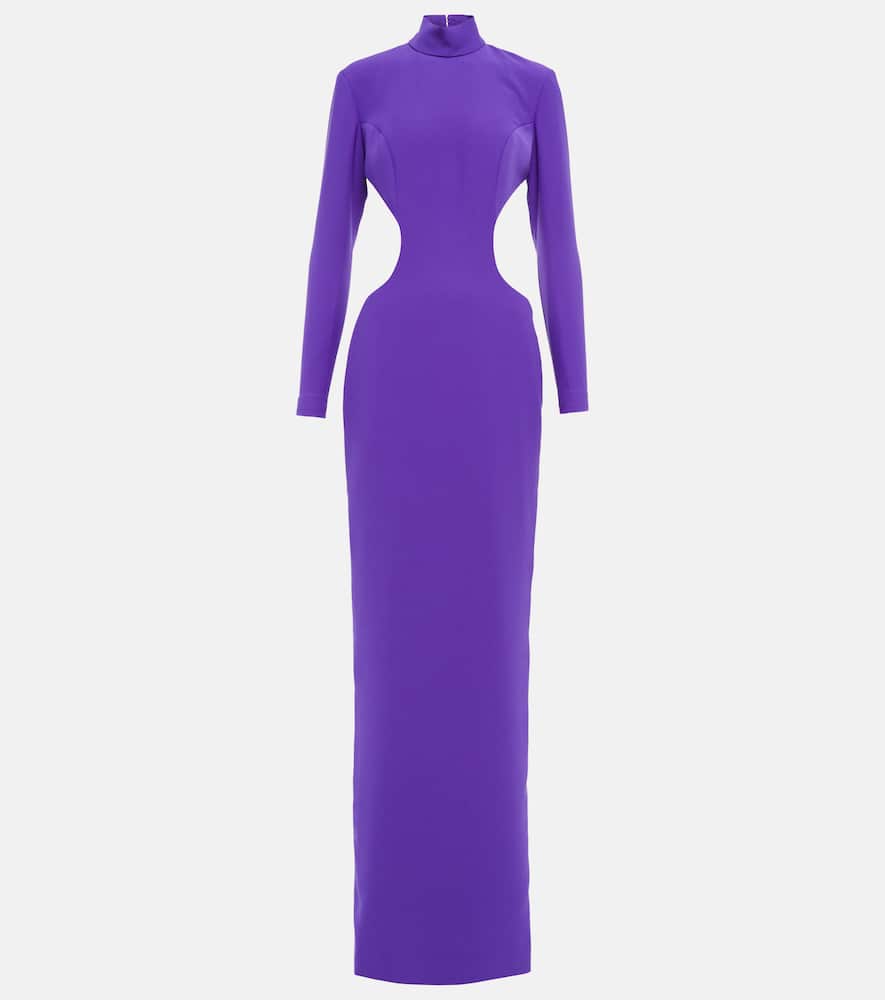 Mônot Robe longue en crêpe