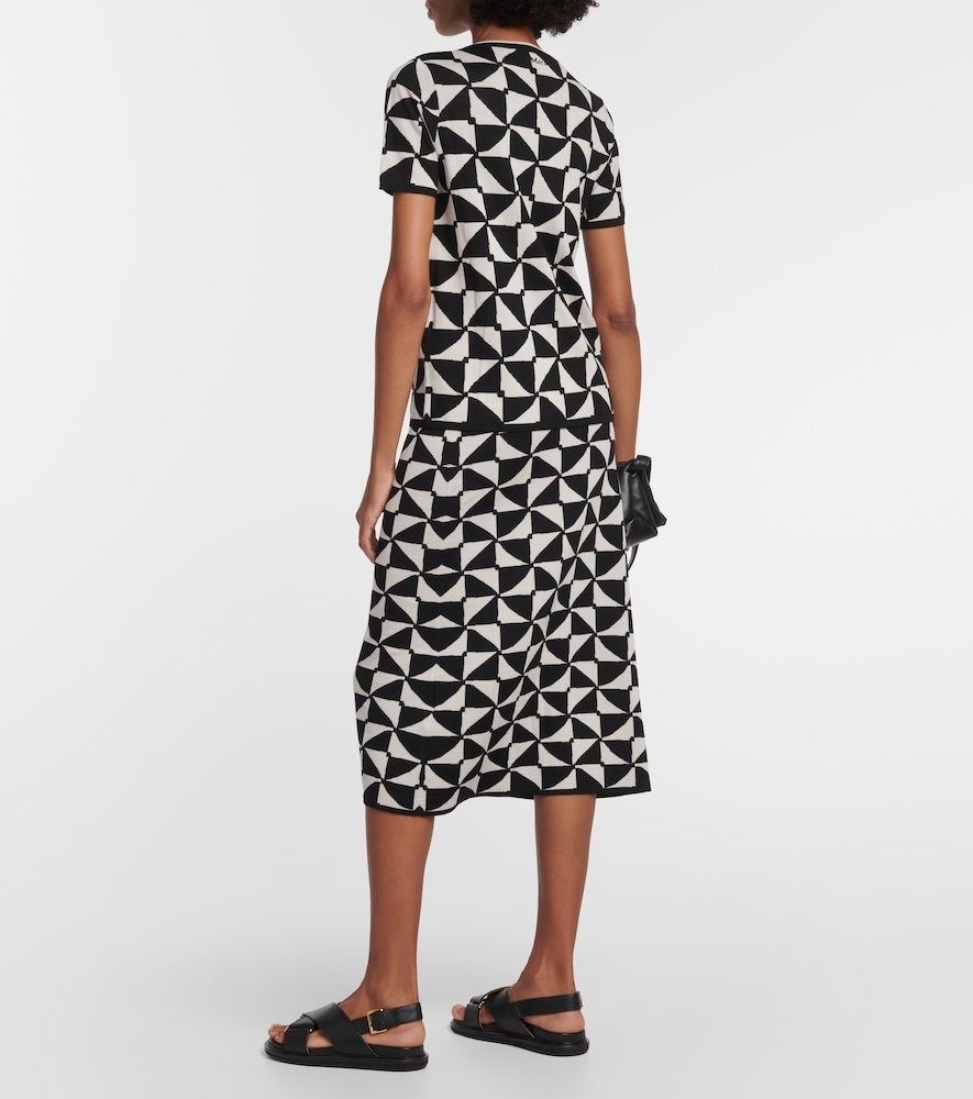  's Max Mara 's Max Mara Enza High-rise Wool Midi Skirt 