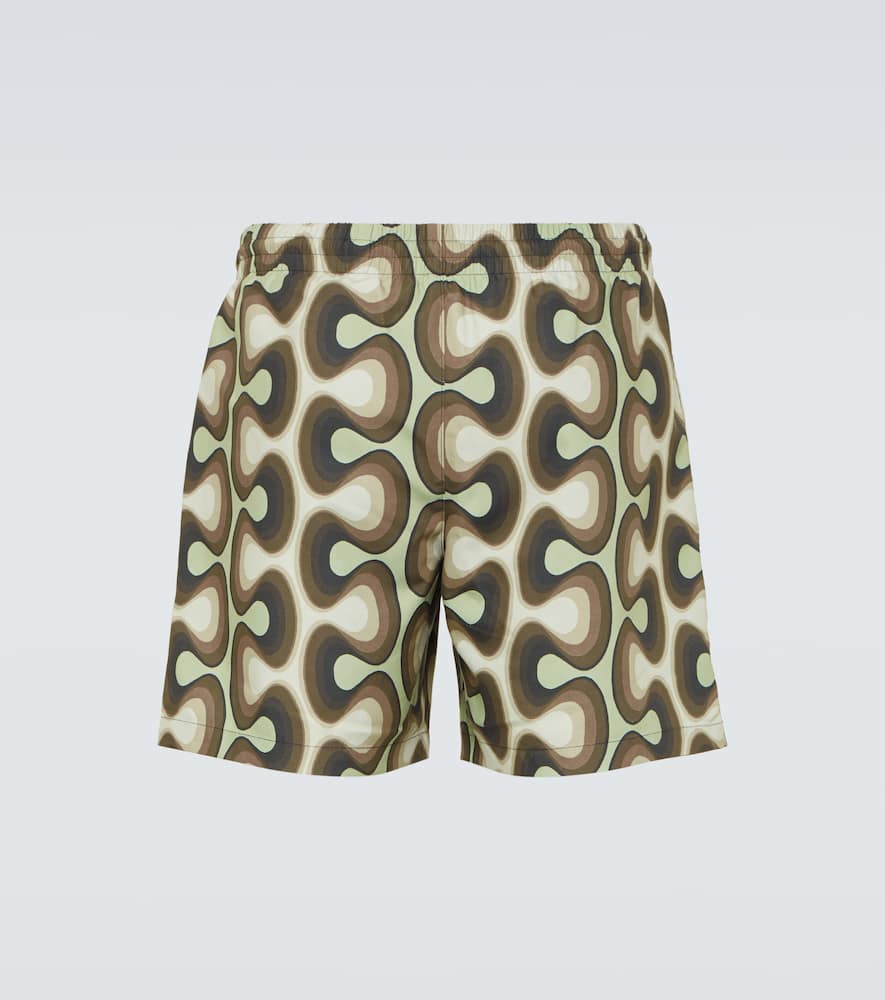 DRIES VAN NOTEN PRINTED SWIM SHORTS