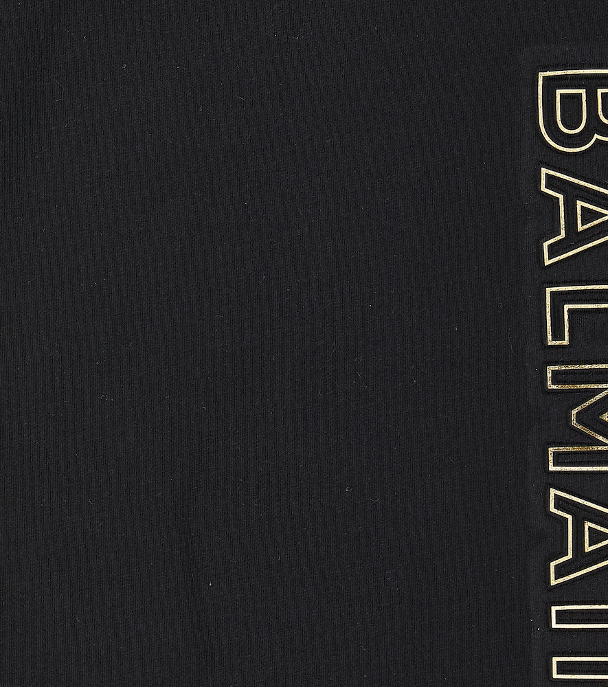  Balmain Kids Balmain Kids Bedrucktes T-shirt Aus Baumwoll-jersey 