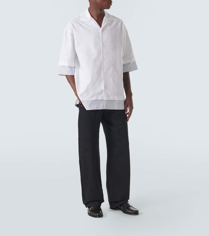 トップス JW ANDERSON DOUBLE LAYER SHIRT M JW Anderson - Double Layer Shirt | HBX - Globally Curated