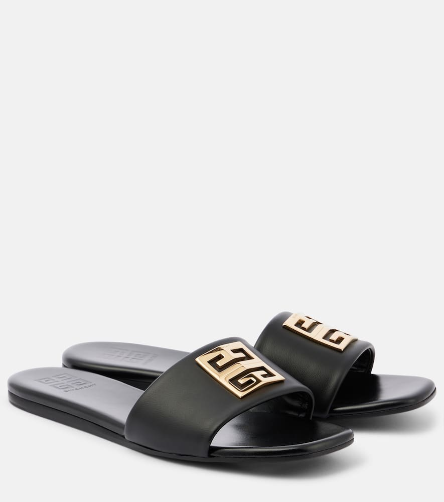 Givenchy 4G leather slides