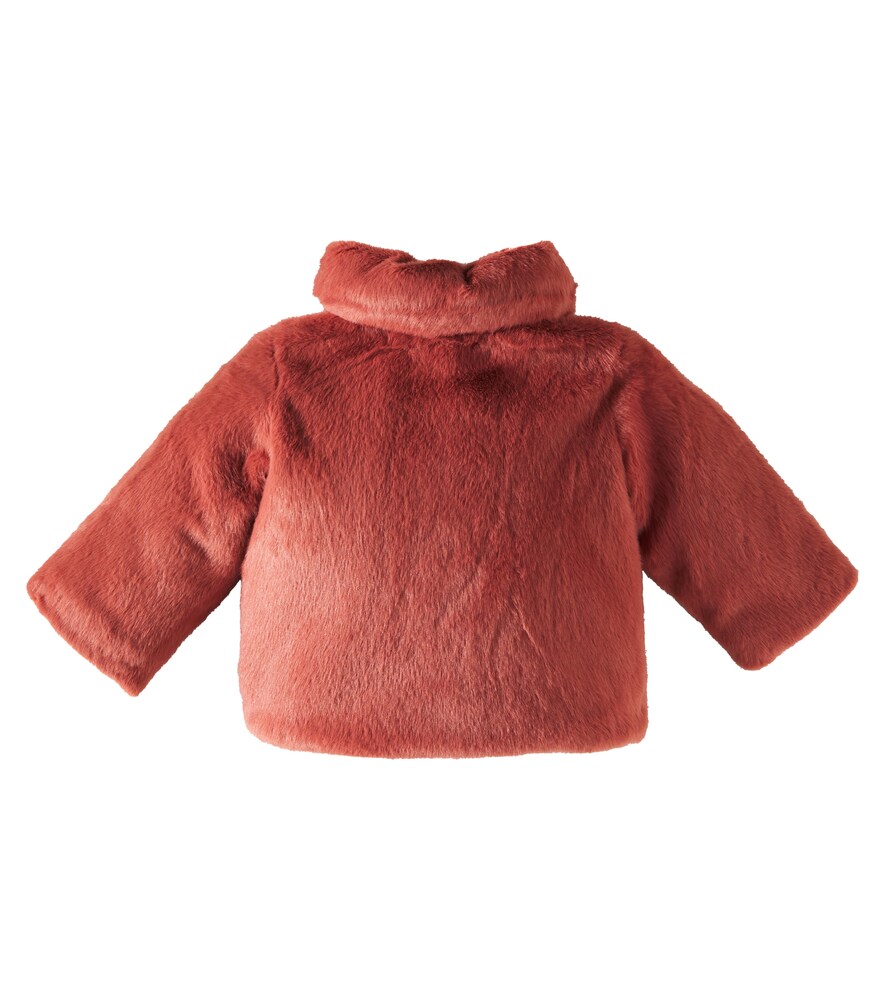  Bonpoint Bonpoint Baby Mantel Douceur Aus Faux Fur 