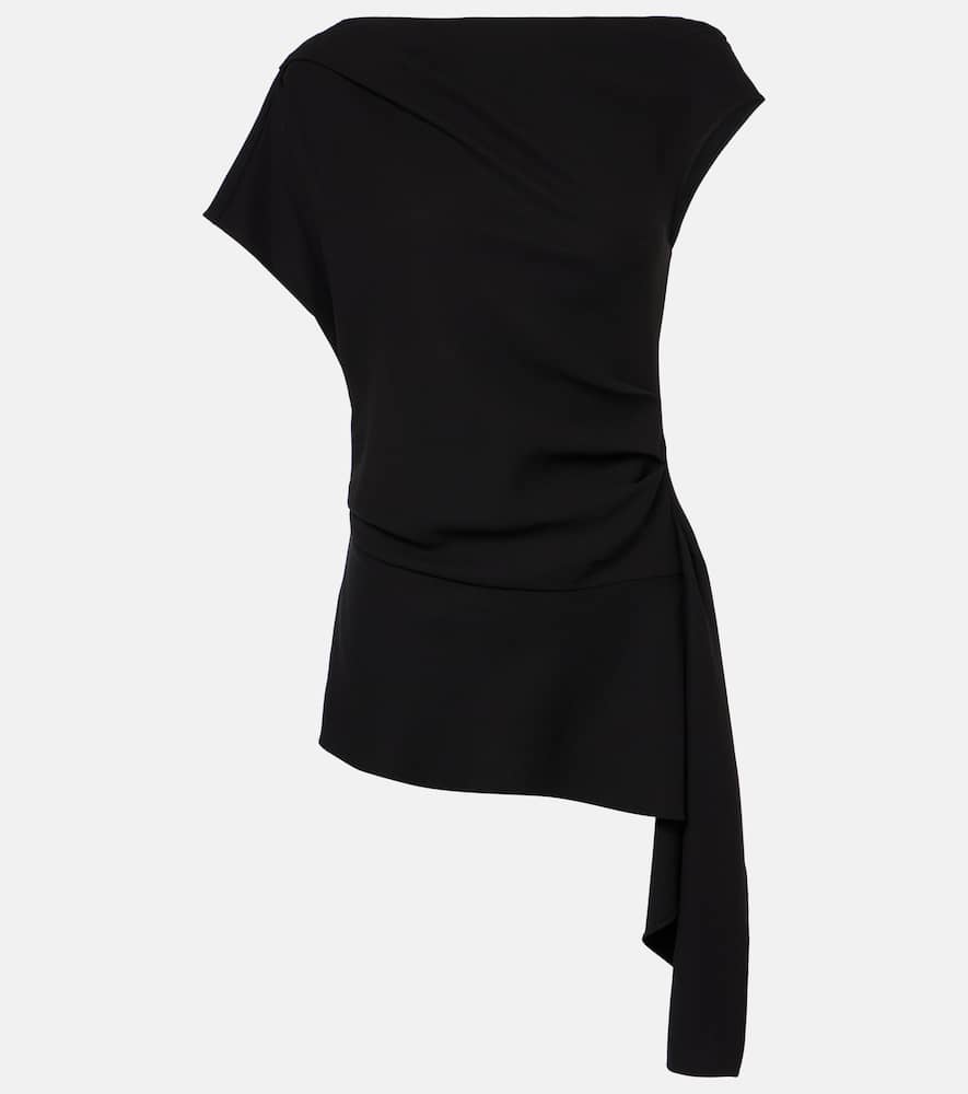 Simkhai Saskia Draped Top In Black In Schwarz