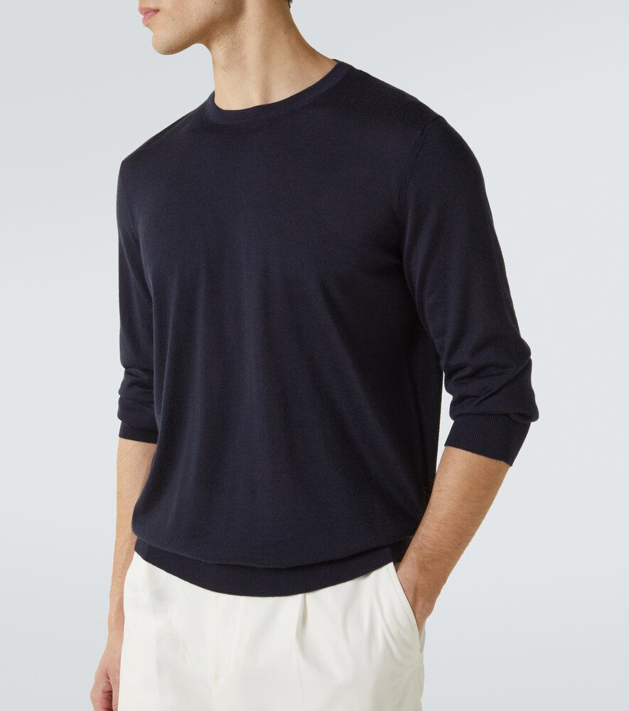  Zegna Zegna Pullover Casheta Aus Kaschmir Und Seide 