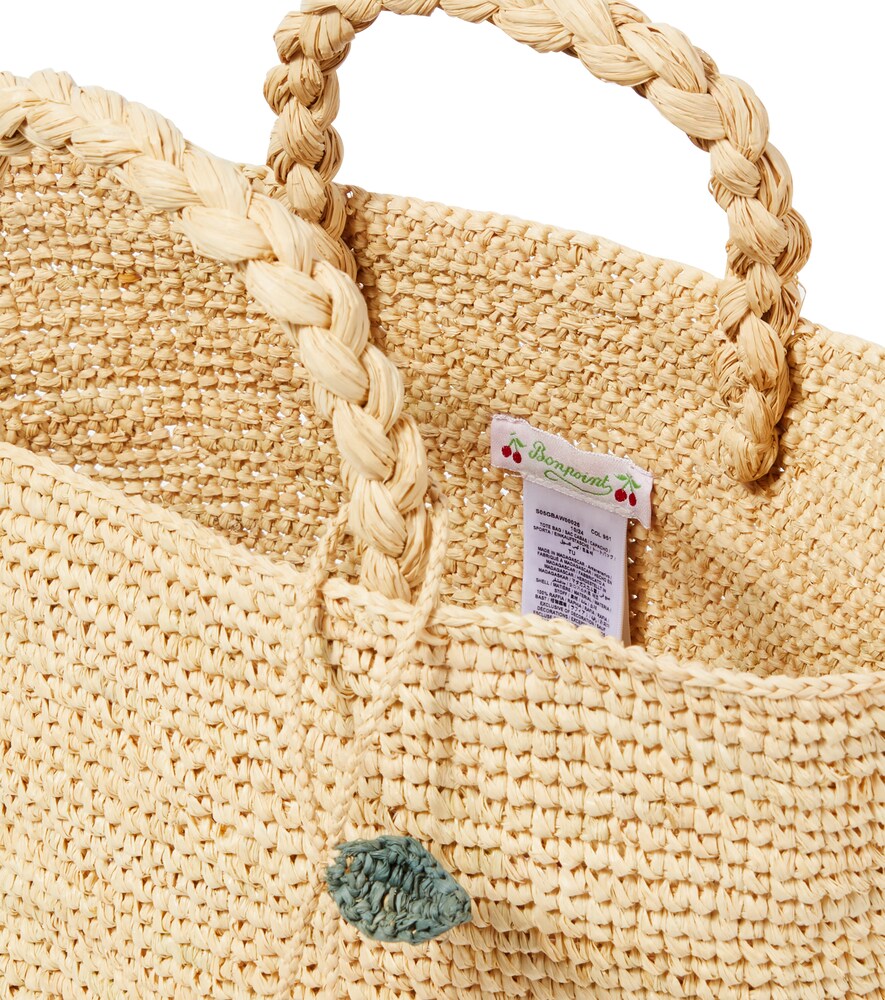  Bonpoint Bonpoint Tasche Fama Aus Raffiabast 
