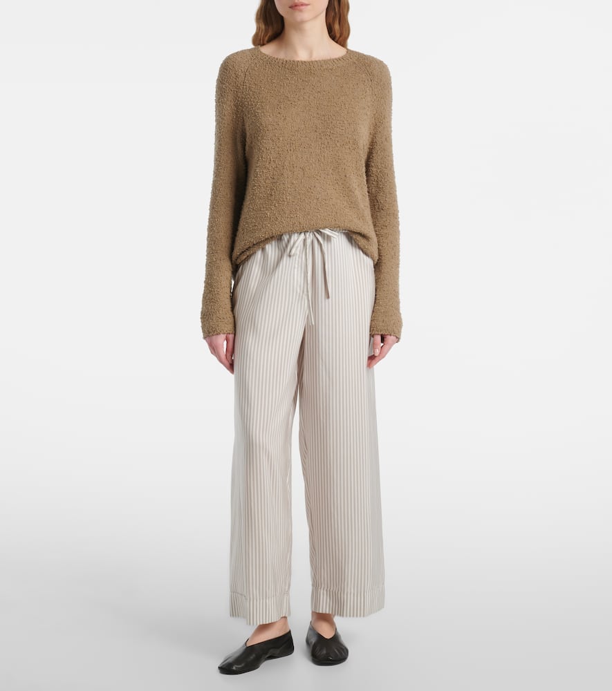 The Row Kathy Sweater - Women's - Cotton/lycra In Brown