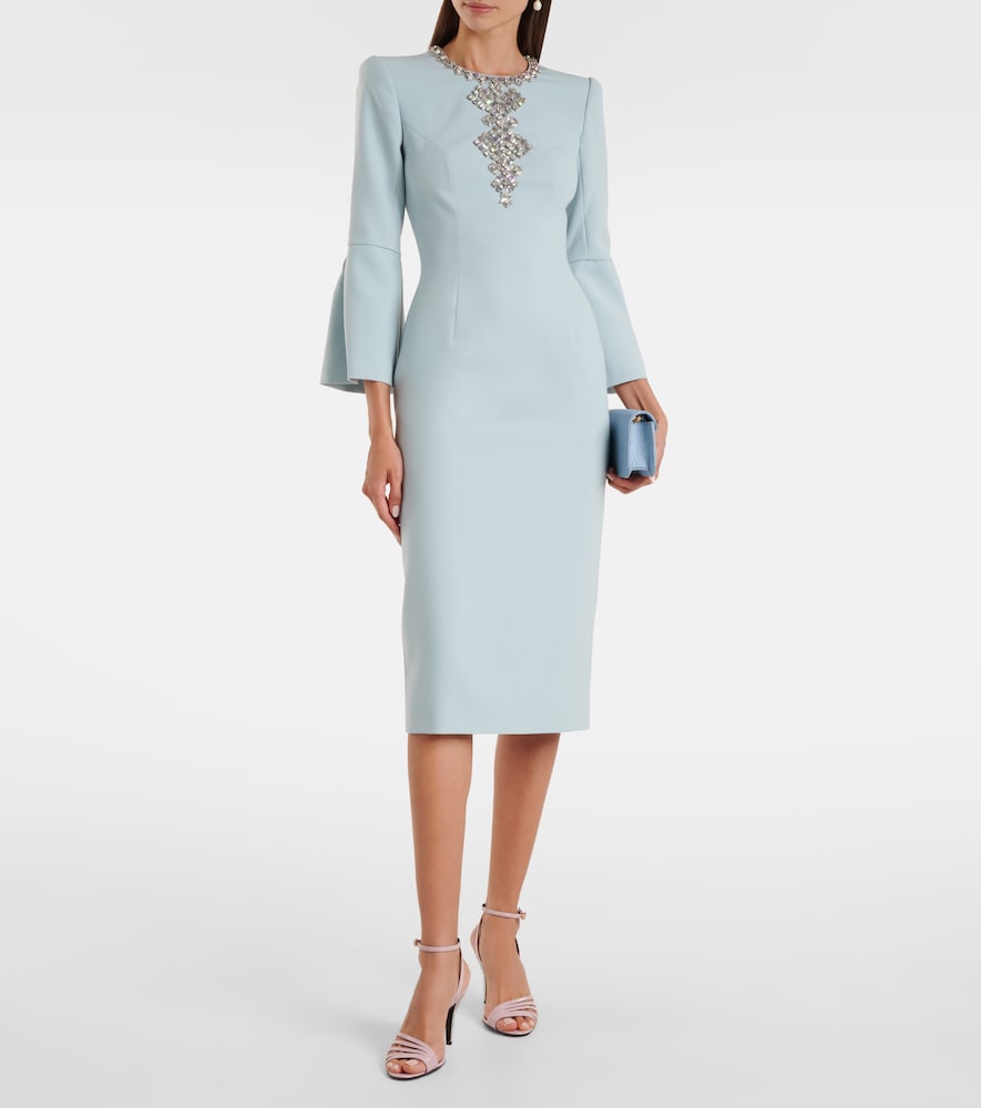 Jenny Packham Margot crystal-embellished gown