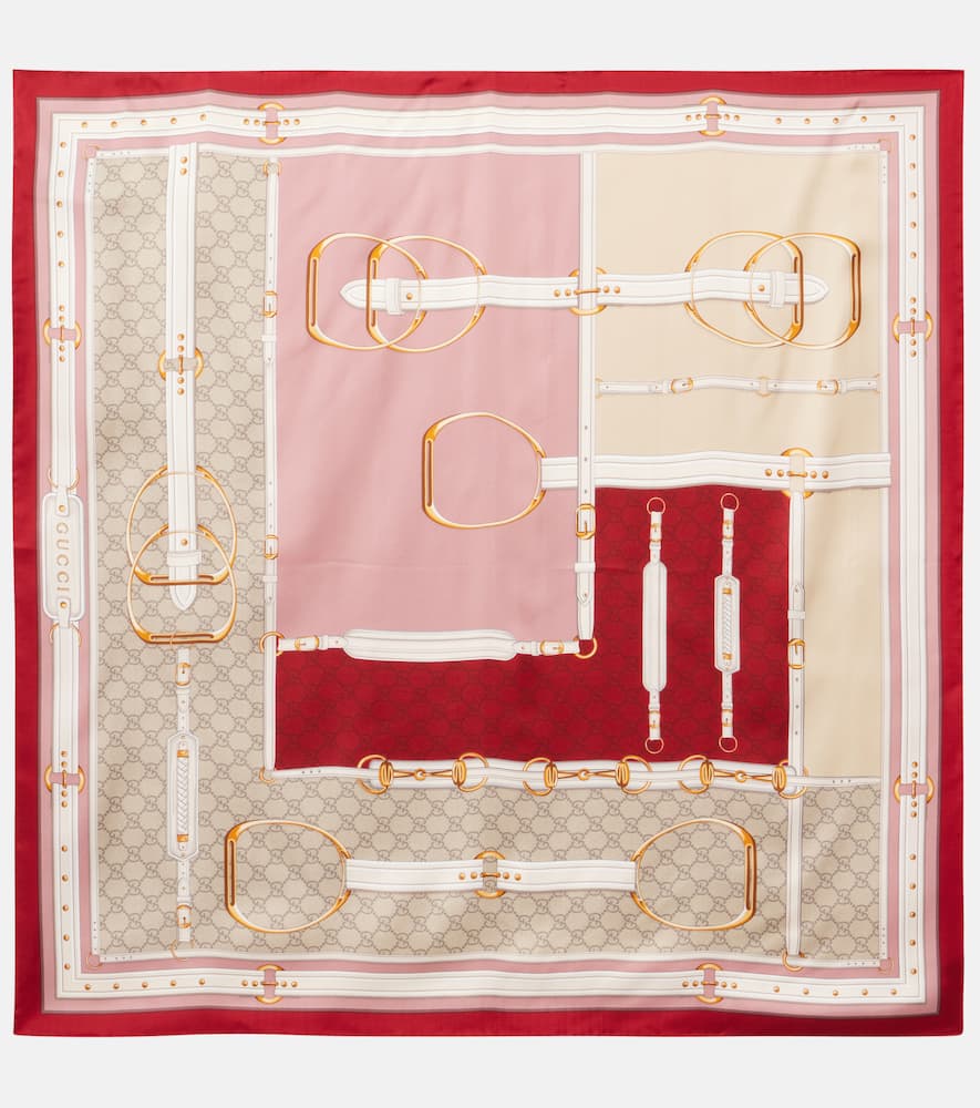 New Majo silk twill scarf