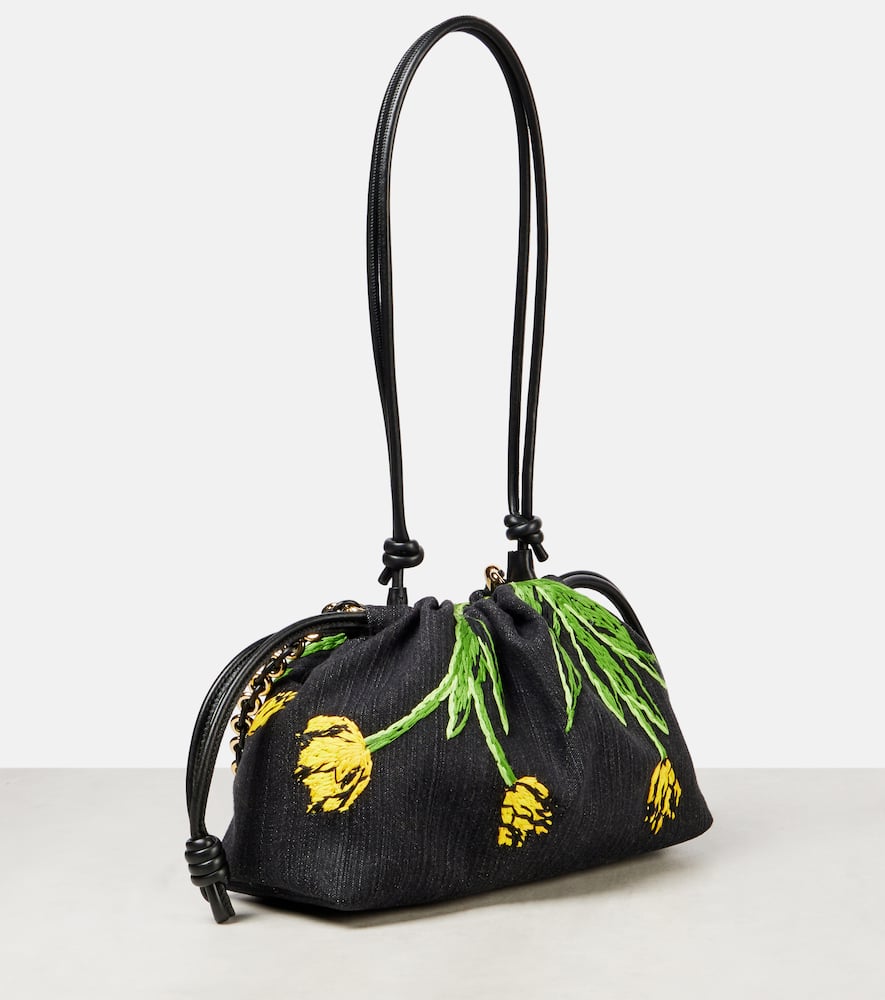 Loewe Paula's Ibiza Flamenco Medium Clutch In Multicoloured