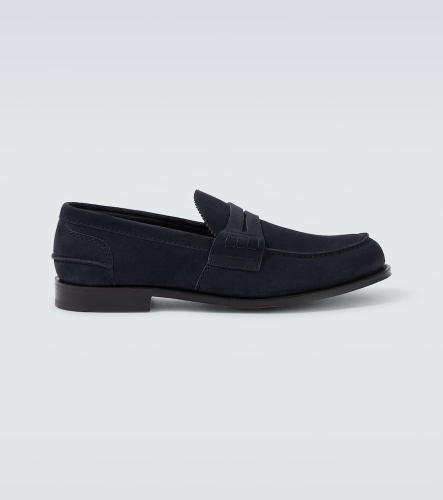 Pembrey suede loafers