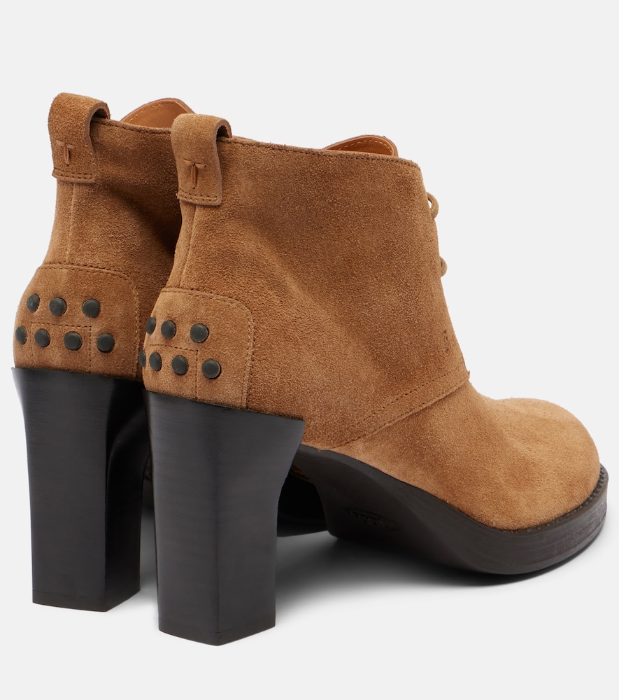  Tod's Tod's Bh Bootie 80 Suede Ankle Boots 