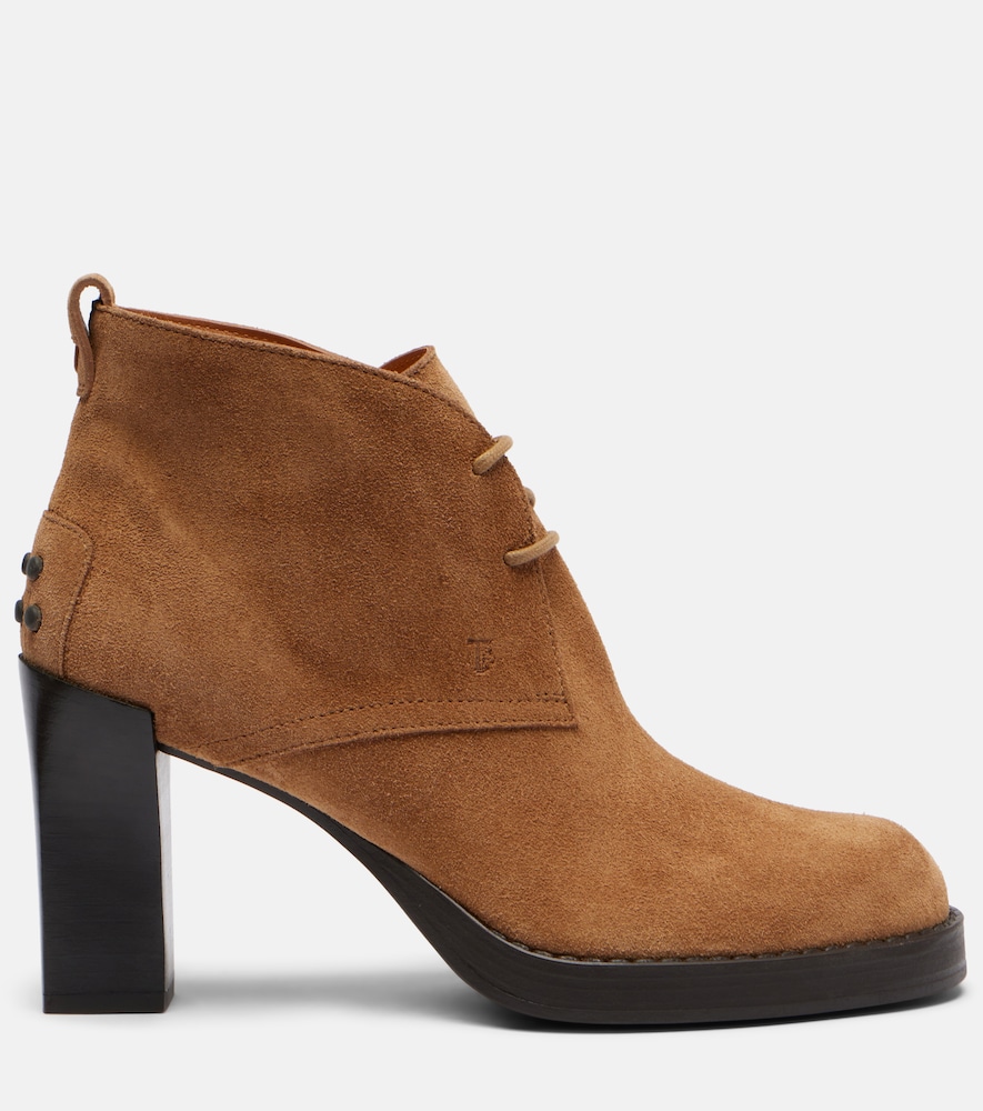  Tod's Tod's Bh Bootie 80 Suede Ankle Boots 