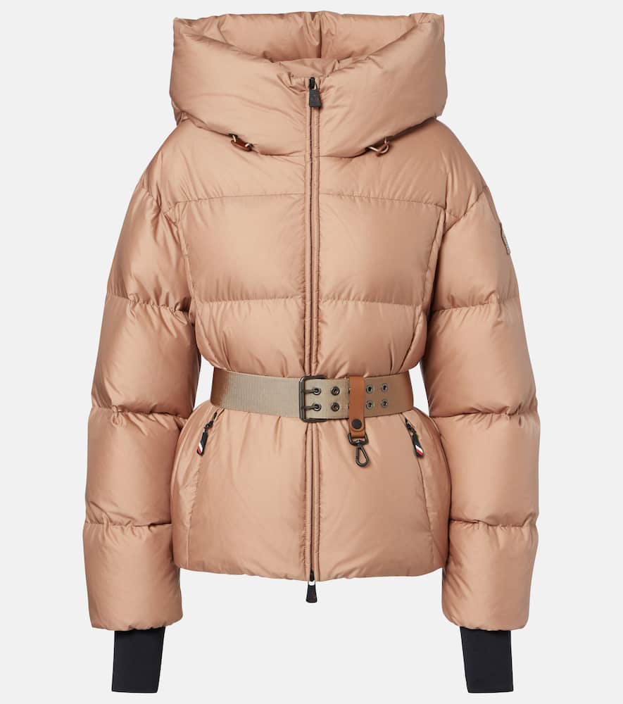 Moncler Nisene Down Ski Jacket In Pink