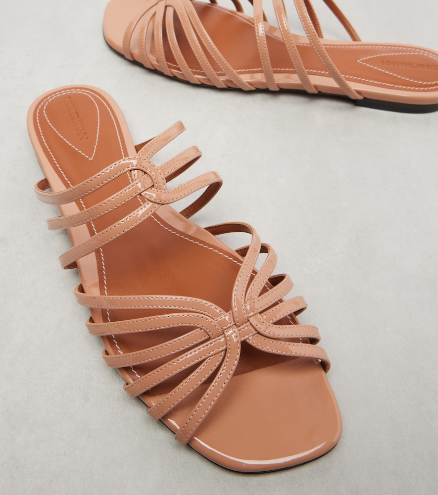  Zimmermann Zimmermann Sandalen Aura Aus Lackleder 