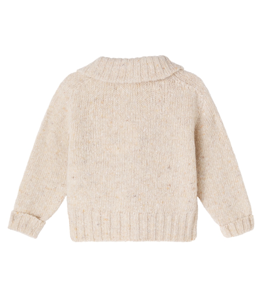  Cozmo Cozmo Baby Laos Wool-blend Cardigan 