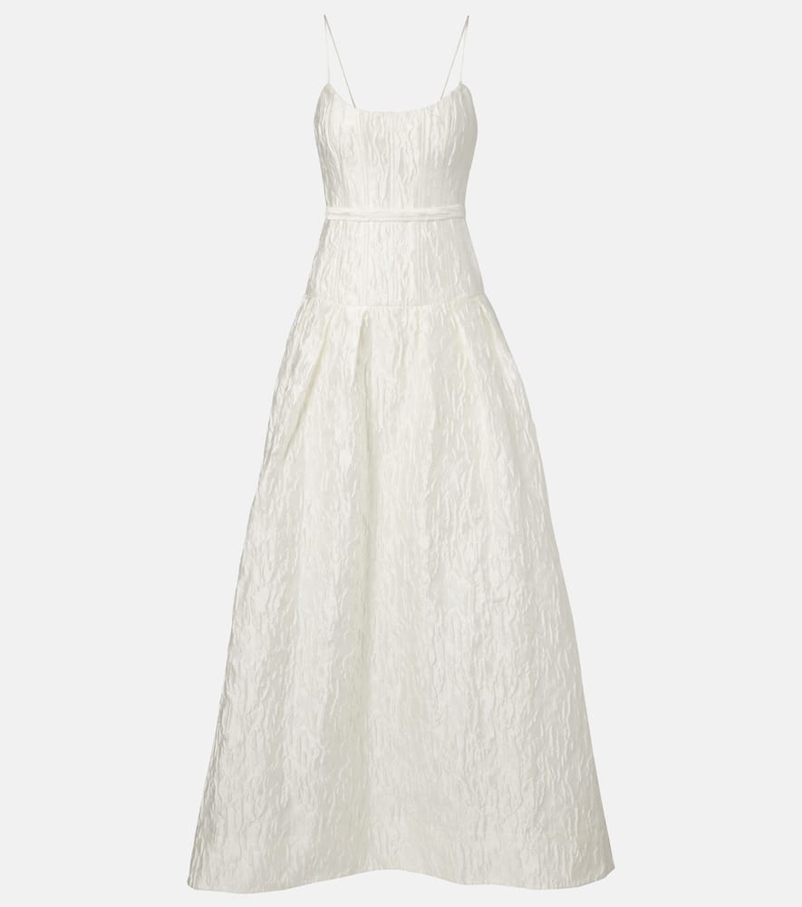 Rebecca Vallance Bridal Vanilla Dreams Satin Corset Gown In White