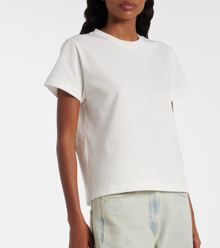 Calvin Klein Marta Cotton Jersey T-shirt In White