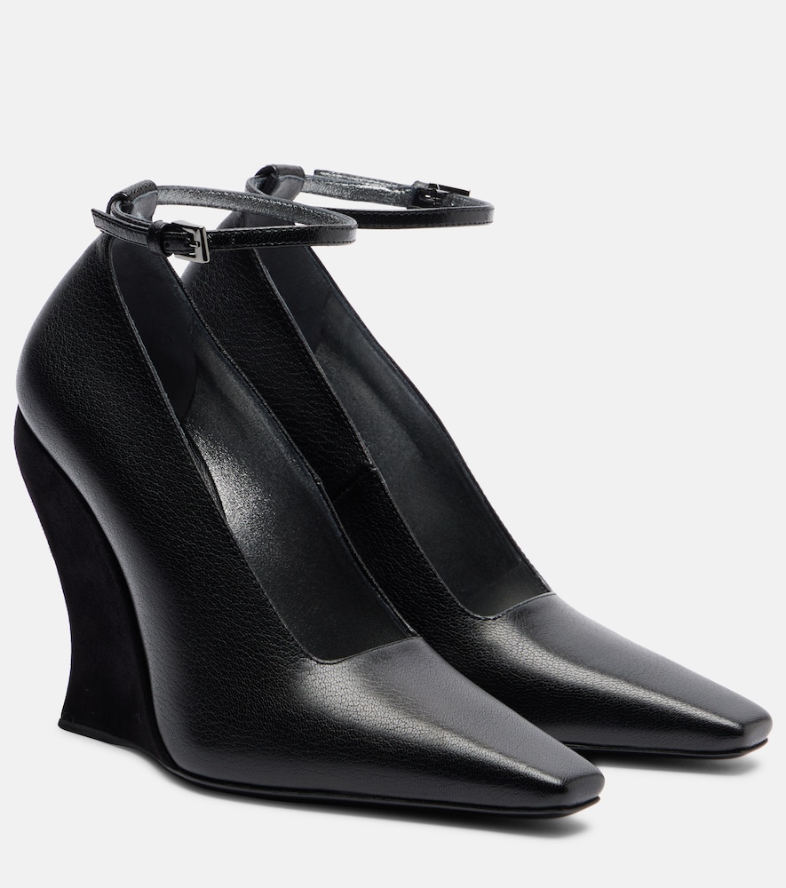 Alaia Alaïa 110 leather wedges