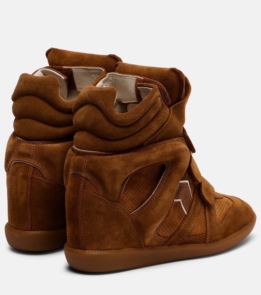  Isabel Marant Isabel Marant High-top Sneakers Bekett Aus Veloursleder 