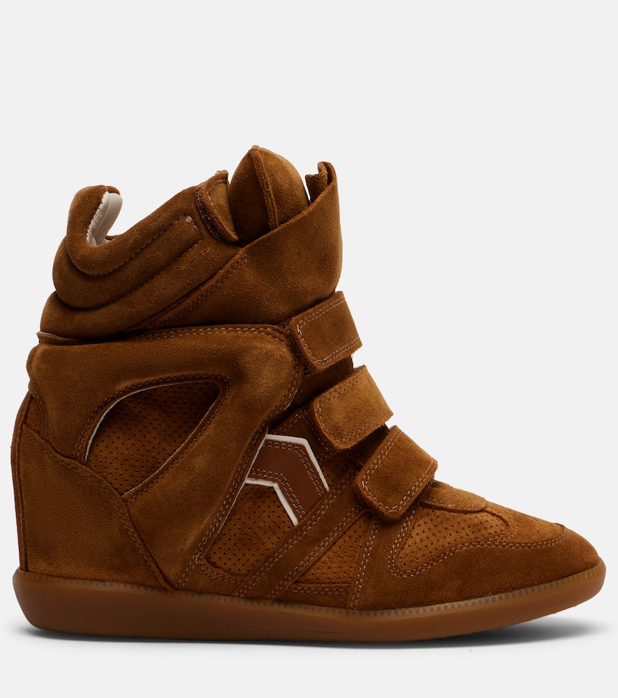  Isabel Marant Isabel Marant High-top Sneakers Bekett Aus Veloursleder 