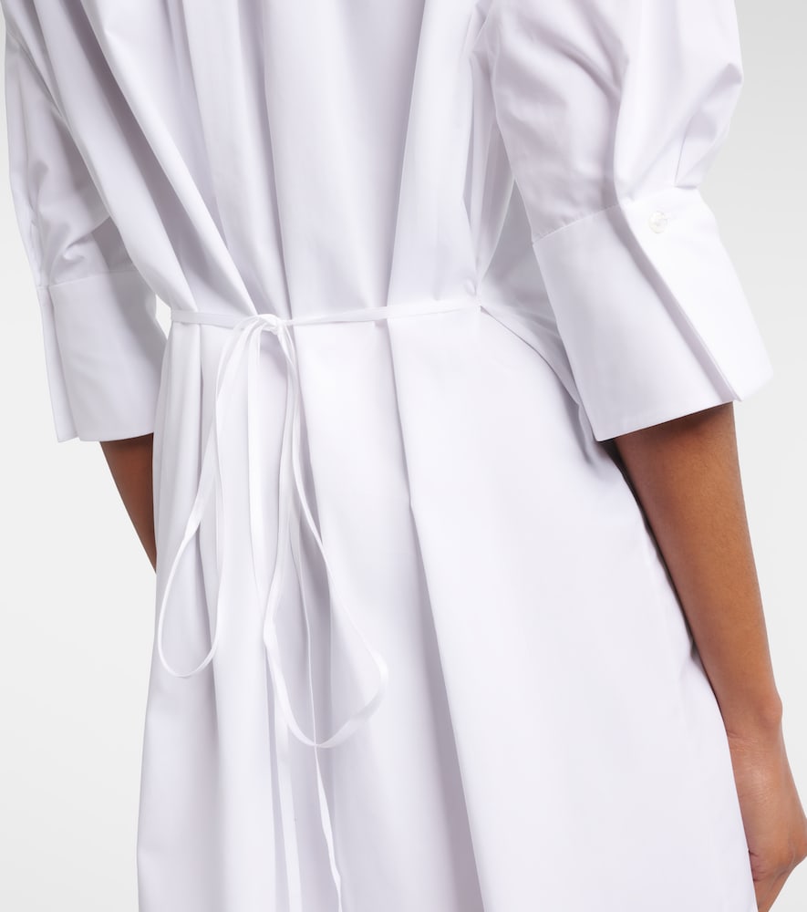  Erdem Erdem Besticktes Hemdblusenkleid Aus Baumwollpopeline 